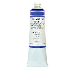 M. Graham Artists' Acrylics - Ultramarine Blue, 5 oz Tube