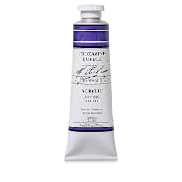 M. Graham Artists' Acrylics - Dioxazine Purple, 2 oz tube