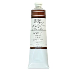 M. Graham Artists' Acrylics - Burnt Sienna, 5 oz Tube