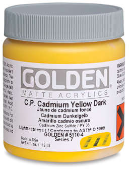 Golden Heavy Body Matte Artist Acrylics