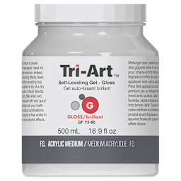 Tri-Art Self-Leveling Gel Medium - Gloss, 500 ml