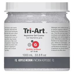 Tri-Art Nepheline Gel Medium - Coarse, 1 L
