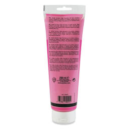 Pebeo High Viscosity Acrylics - Opaque Vivid Pink, 250 ml, Tube (Back)