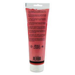 Pebeo High Viscosity Acrylics - Quinacridone Scarlet, 250 ml, Tube (Back)