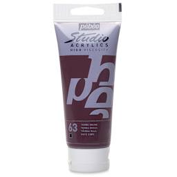 Pebeo High Viscosity Acrylics - Terra Rossa, 100 ml tube