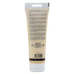 Pebeo High Viscosity Acrylics - Naples Yellow Hue, back of 250 ml Tube