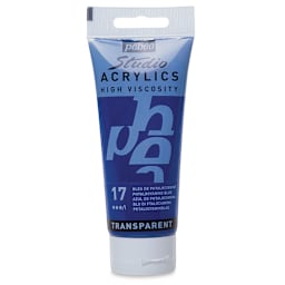 Pebeo High Viscosity Acrylics - Phthalocyanine Blue, 100 ml tube