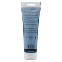 Pebeo High Viscosity Acrylics - Phthalocyanine Blue, back of 250 ml Tube