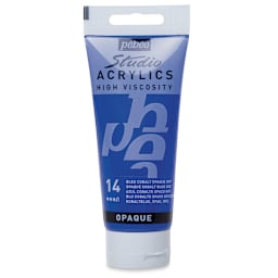 Pebeo High Viscosity Acrylics - Opaque Cobalt Blue Hue, 100 ml tube