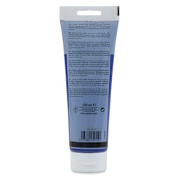 Pebeo High Viscosity Acrylics - Dark Ultramarine Blue, back of 250 ml Tube