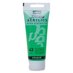 Pebeo High Viscosity Acrylics - Cadmium Green Hue, 100 ml tube