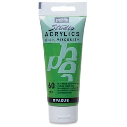 Pebeo High Viscosity Acrylics - Chrome Green Hue, 100 ml tube