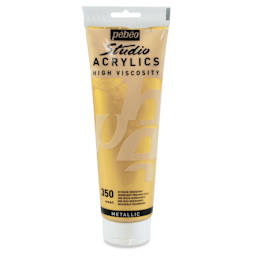 Pebeo High Viscosity Acrylics - Precious Gold, 250 ml, Tube