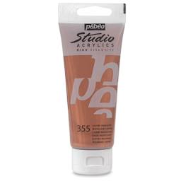Pebeo High Viscosity Acrylics - Iridescent Copper, 100 ml tube