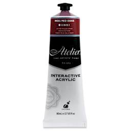 Chroma Atelier Interactive Artists' Acrylics - India Red Oxide, 80 ml tube