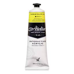 Chroma Atelier Interactive Artists' Acrylics - Cadmium Yellow Light, 80 ml tube