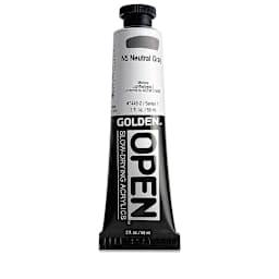 Golden Open Acrylics - Neutral Gray N5, 2 oz Tube
