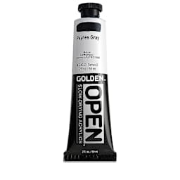 Golden Open Acrylics - Paynes Gray, 2 oz Tube