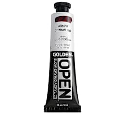 Golden Open Acrylics - Alizarin Crimson Hue, 2 oz Tube