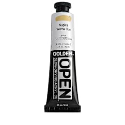 Golden Open Acrylics - Naples Yellow Hue, 2 oz Tube