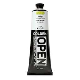 Golden Open Acrylics - Bismuth Vanadate Yellow, 5 oz Tube