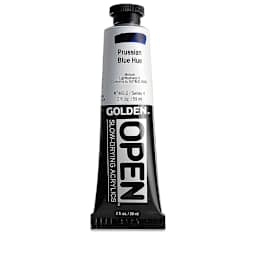 Golden Open Acrylics - Prussian Blue Hue, 2 oz Tube
