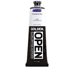 Golden Open Acrylics - Ultramarine Blue, 5 oz Tube