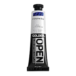 Golden Open Acrylics - Ultramarine Blue, 2 oz Tube