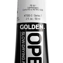 Golden Open Acrylics - Cerulean Blue Chromium, 2 oz Tube