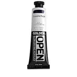 Golden Open Acrylics - Dioxazine Purple, 2 oz Tube