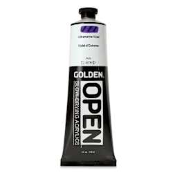 Golden Open Acrylics - Ultramarine Violet, 5 oz Tube