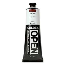 Golden Open Acrylics - Violet Oxide, 5 oz Tube