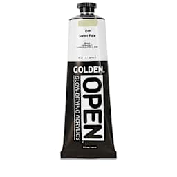Golden Open Acrylics - Titan Green Pale, 5 oz Tube