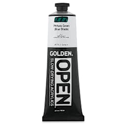 Golden Open Acrylics - Phthalo Green (Blue Shade), 5 oz Tube