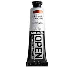 Golden Open Acrylics - Iridescent Copper (Fine), 2 oz Tube