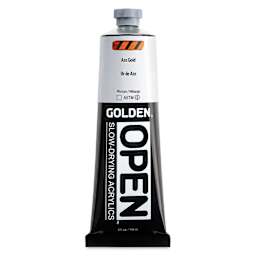 Golden Open Acrylics - Azo Gold, 5 oz Tube