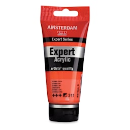 Amsterdam Expert Series Acrylics - Vermilion, 75 ml tube