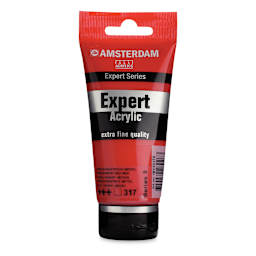 Amsterdam Expert Series Acrylics - Transparent Red Medium, 75 ml tube