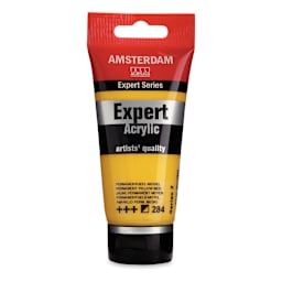 Amsterdam Expert Series Acrylics - Permanent Yellow Medium, 75 ml tube