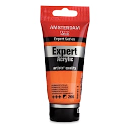 Amsterdam Expert Series Acrylics - Permanent Orange, 75 ml tube
