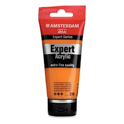 Amsterdam Expert Series Acrylics - Transparent Orange, 75 ml tube