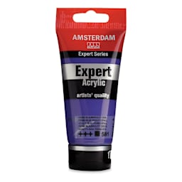 Amsterdam Expert Series Acrylics - Permanent Blue Violet Opaque, 75 ml tube
