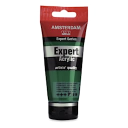 Amsterdam Expert Series Acrylics - Permanent Green Deep, 75 ml tube