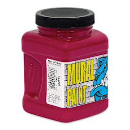 Chroma Acrylic Mural Paint - Vixen, 16 oz Jar side view