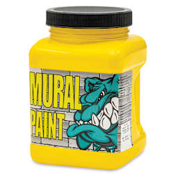 Chroma Acrylic Mural Paint - Scorched, 16 oz, Jar (Angled view)