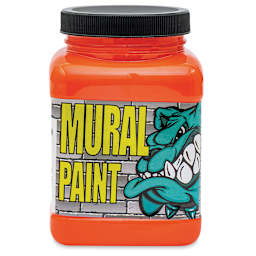 Chroma Acrylic Mural Paint - Fury, 16 oz, Jar