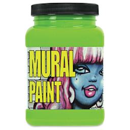 Chroma Acrylic Mural Paint - Slime, 16 oz jar