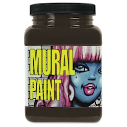 Chroma Acrylic Mural Paint - Mud, 16 oz jar