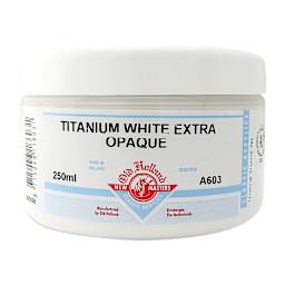 Old Holland New Masters Classic Acrylics - Titanium White Extra Opaque, 250 ml jar