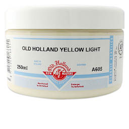 Old Holland New Masters Classic Acrylics - Old Holland Yellow Light, 250 ml jar
